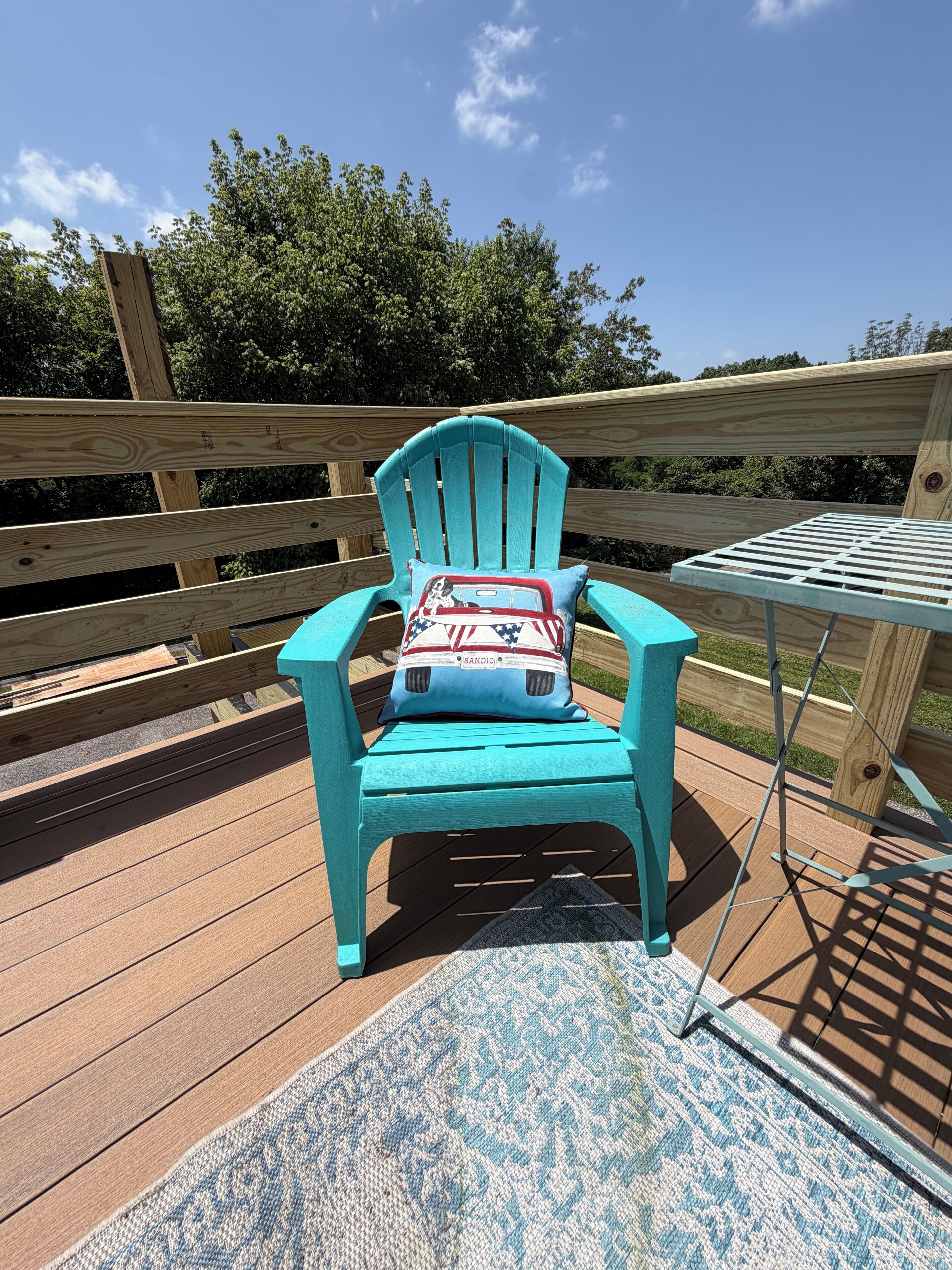 Back deck