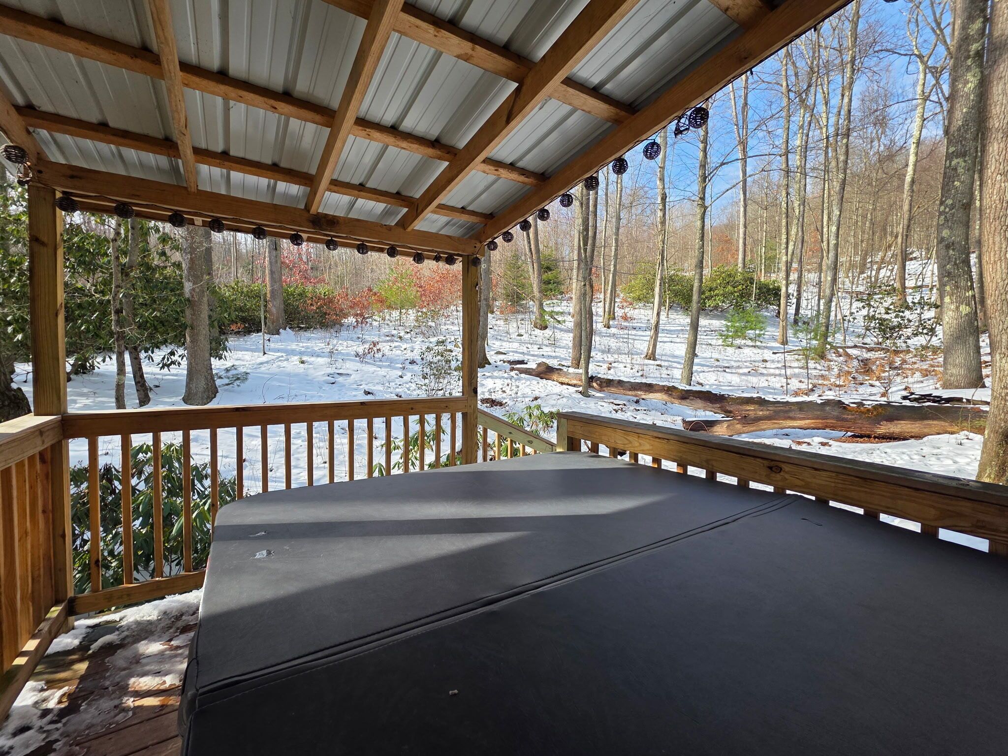 Idromassaggio all'aperto