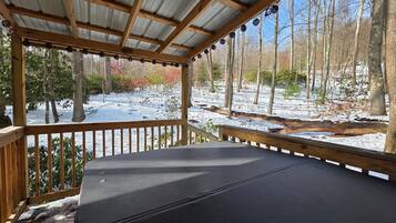 Idromassaggio all'aperto