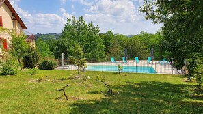 Pool - NEAR SARLAT Gîte 3* for 10 persons LA GRANDE SALAMANDRE with SWIMMING POOL (Saint André d'Allas)