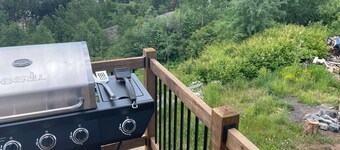 Cottage view over Lake Superior