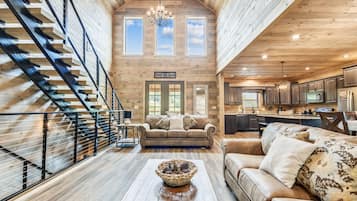 Cabaña, 4 habitaciones | Interior