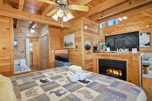 Kabin, 1 kamar tidur | 1 kamar tidur dan Wi-Fi gratis