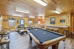 Cabin, 3 Bedrooms | Billiards - Barefoot Cabin 4 Bedroom Cabin by RedAwning (Sevierville)