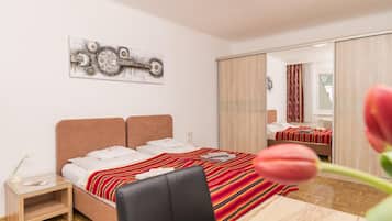 1 Schlafzimmer, Bügeleisen/Bügelbrett, kostenloses WLAN, Bettwäsche