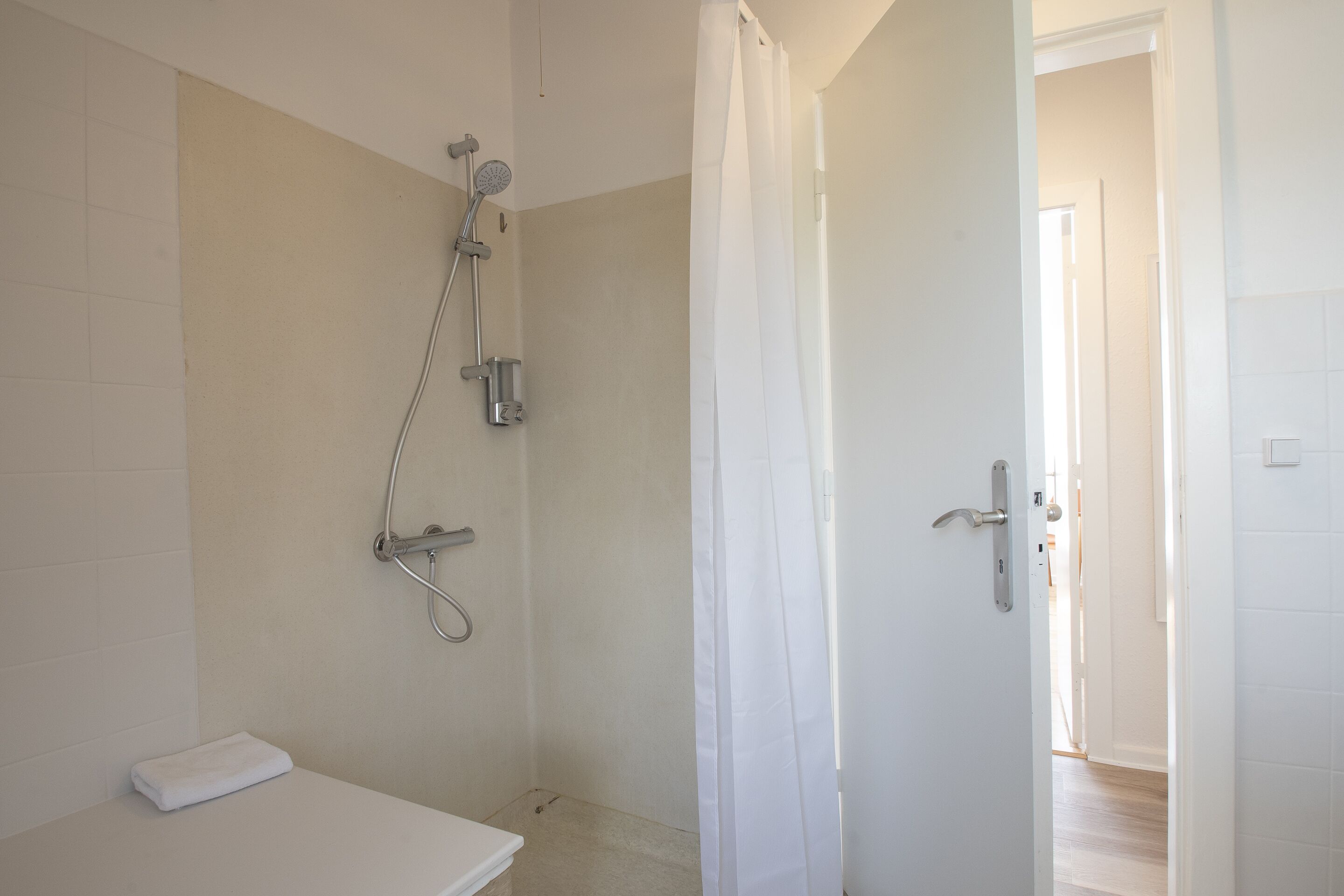 Comfort Apartment | Hand-held showerhead