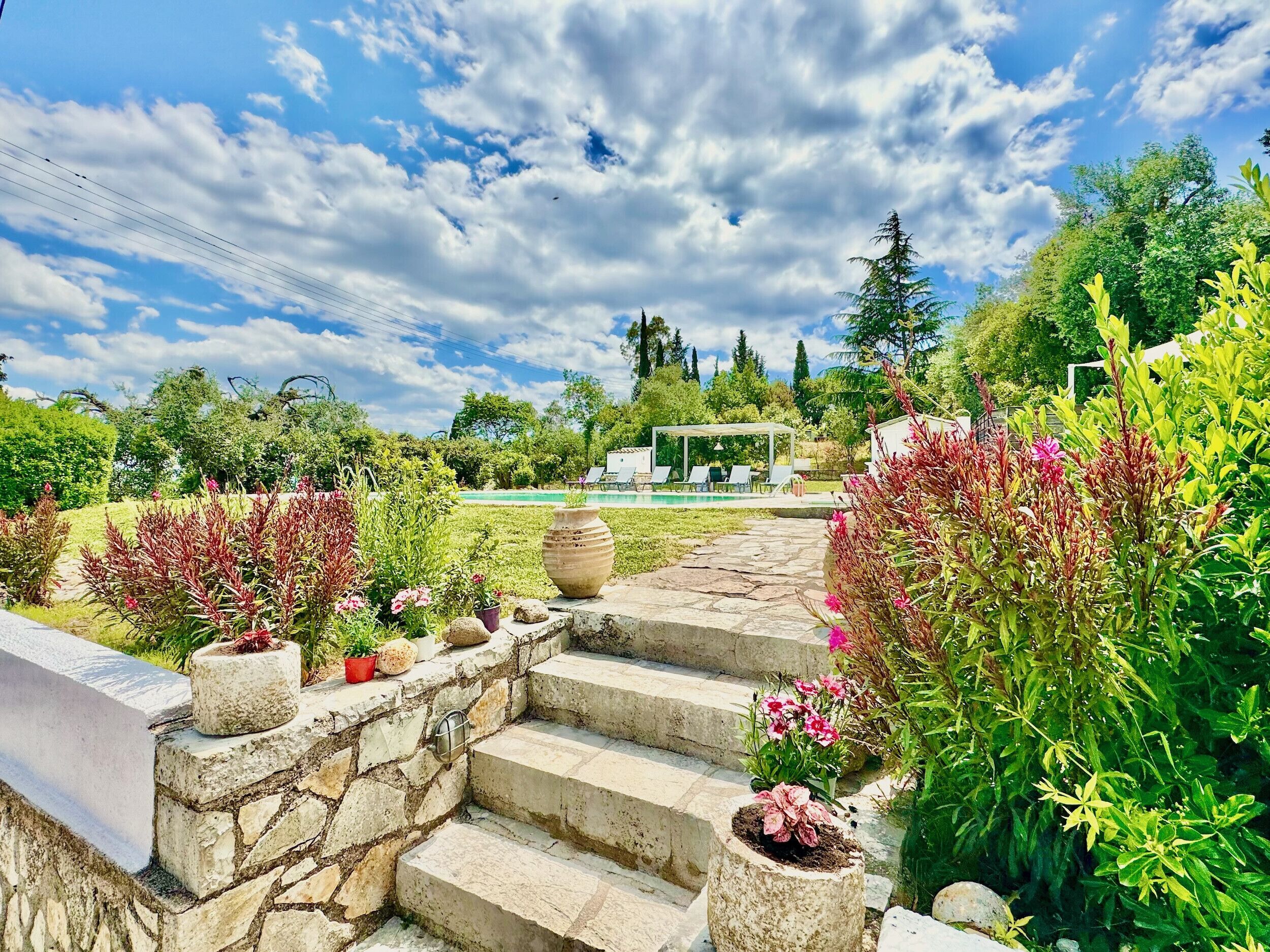 Overnattingsstedets uteområder