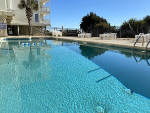 Udendørs pool, liggestole