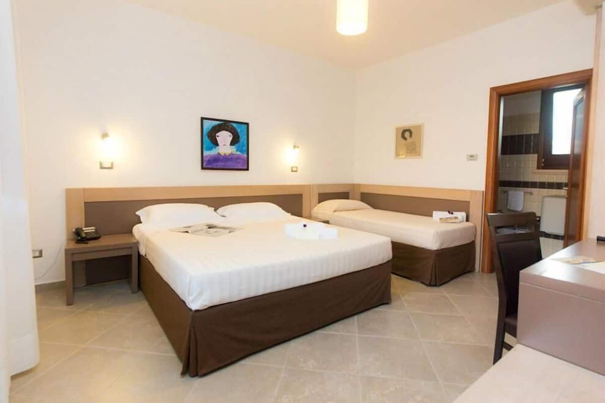 In-room safe, desk, WiFi (free), bed sheets