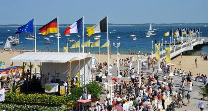 Arcachon direct plage T1 3* proche du cœur de ville Internet Parking Clim 2Vélos