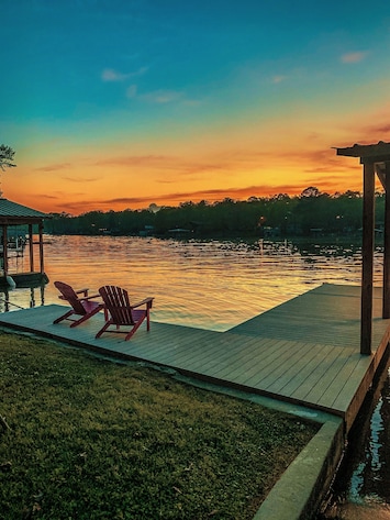 Dock View that was Featured on Visit Hot Springs!