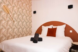 1 Schlafzimmer, kostenloses WLAN, Bettwäsche