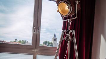 Blick von der Unterkunft