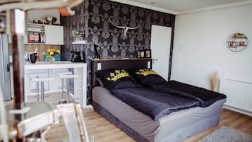 1 Schlafzimmer, schallisolierte Zimmer, Bügeleisen/Bügelbrett