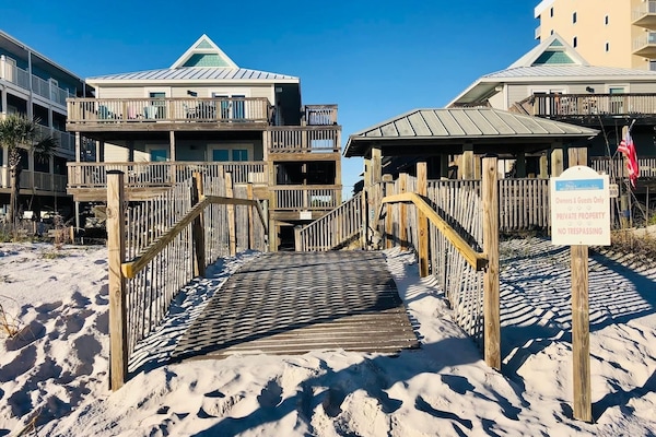 Boardwalk to condo!