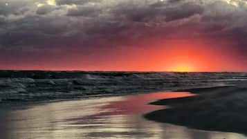 On the beach