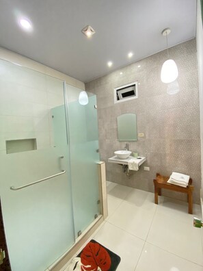 Double Room, Mixed Dorm, Housekeeping, Annex Building | Bathroom - Cesar Mariscos (Tela)