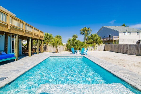 Ulkouima-allas, lämmitetty uima-allas