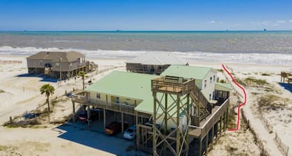 Screened in Porch 5 BR/4.5 Bath - sleeps 14-18 w/Beach Gear, Cargo Lift