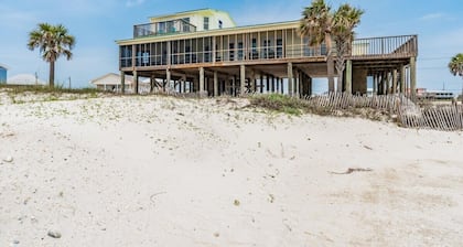 Screened in Porch 5 BR/4.5 Bath - sleeps 14-18 w/Beach Gear, Cargo Lift