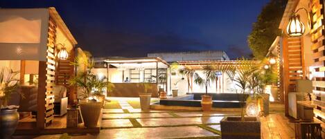 Enceinte de l’hébergement