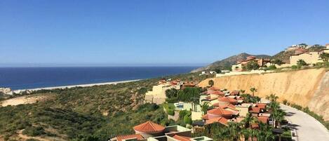 Udsigt fra overnatningsstedet