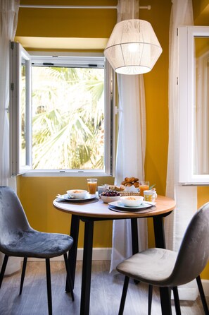 Breakfast area - Corfu Town Twin Studios by CorfuEscapes (Corfu)
