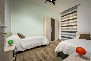 4 chambres, Wi-Fi gratuit, draps fournis