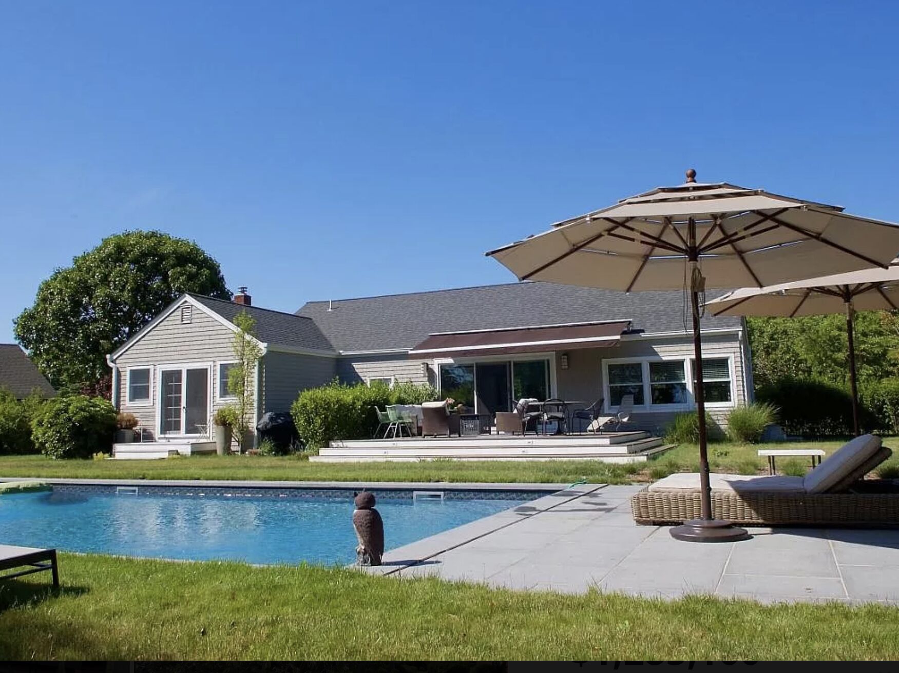 Beach Community beautifully renovated private setting with 20x50’ pool