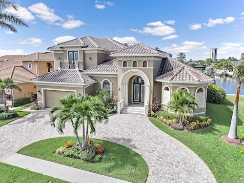Opulent Waterfront Home | Pool, Spa, Dock & Deck