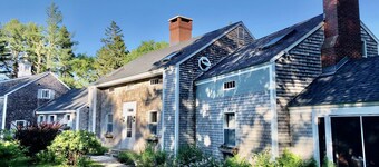 Rocky Bay is a waterfront home with dock, float & beach and sleeps 12.