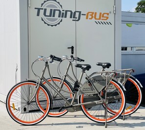 Property grounds - Vacation apartment "TUNING-Bus" in Erfurt, near the north beach (Erfurt)