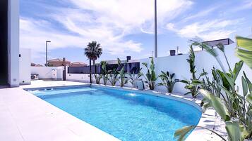 Una piscina climatizada