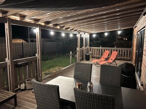 Opções para refeição ao ar livre