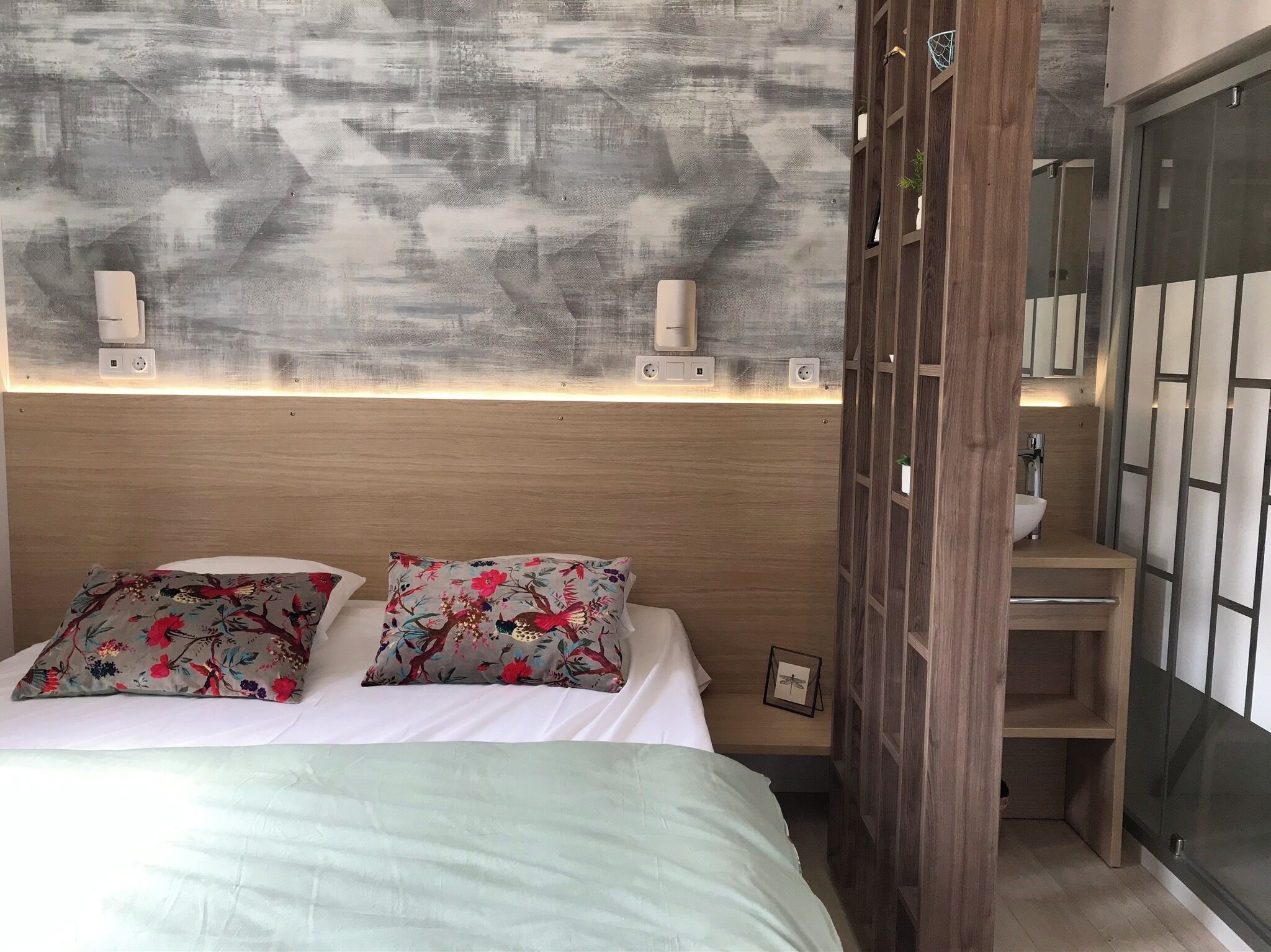 2 chambres, bureau, lit parapluie, Wi-Fi gratuit