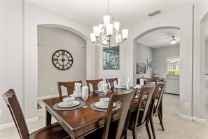 Dining - Luxury Resort home with Games Room and 'Hidden Disney' surprises! (Davenport)