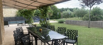 Villa provençale climatisée avec piscine privée