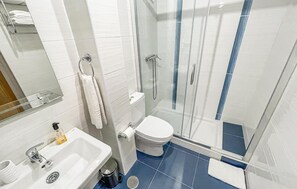 Shower, hair dryer