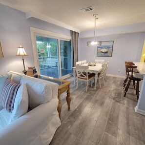 Smart TV, DVD player, books