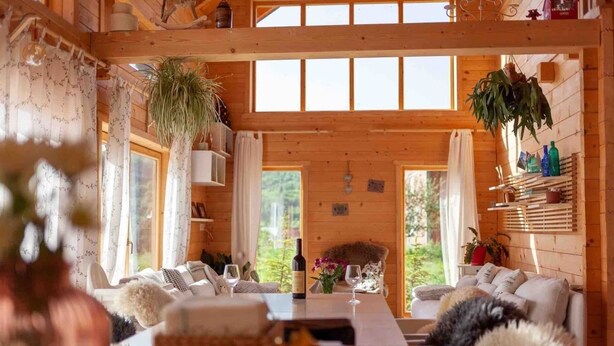 Living room - Lovely 4-bed Cottage in Kolasin (Kolašin)