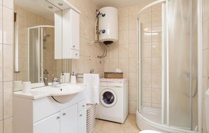 Shower, hair dryer
