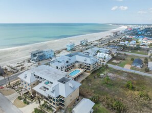 Exterior - Fall & Winter Getaway - Perfect Ocean Sunset Views with Pool & Sauna & Breakfast (Mexico Beach)
