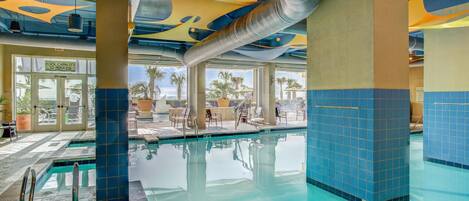 Indoor pool, outdoor pool