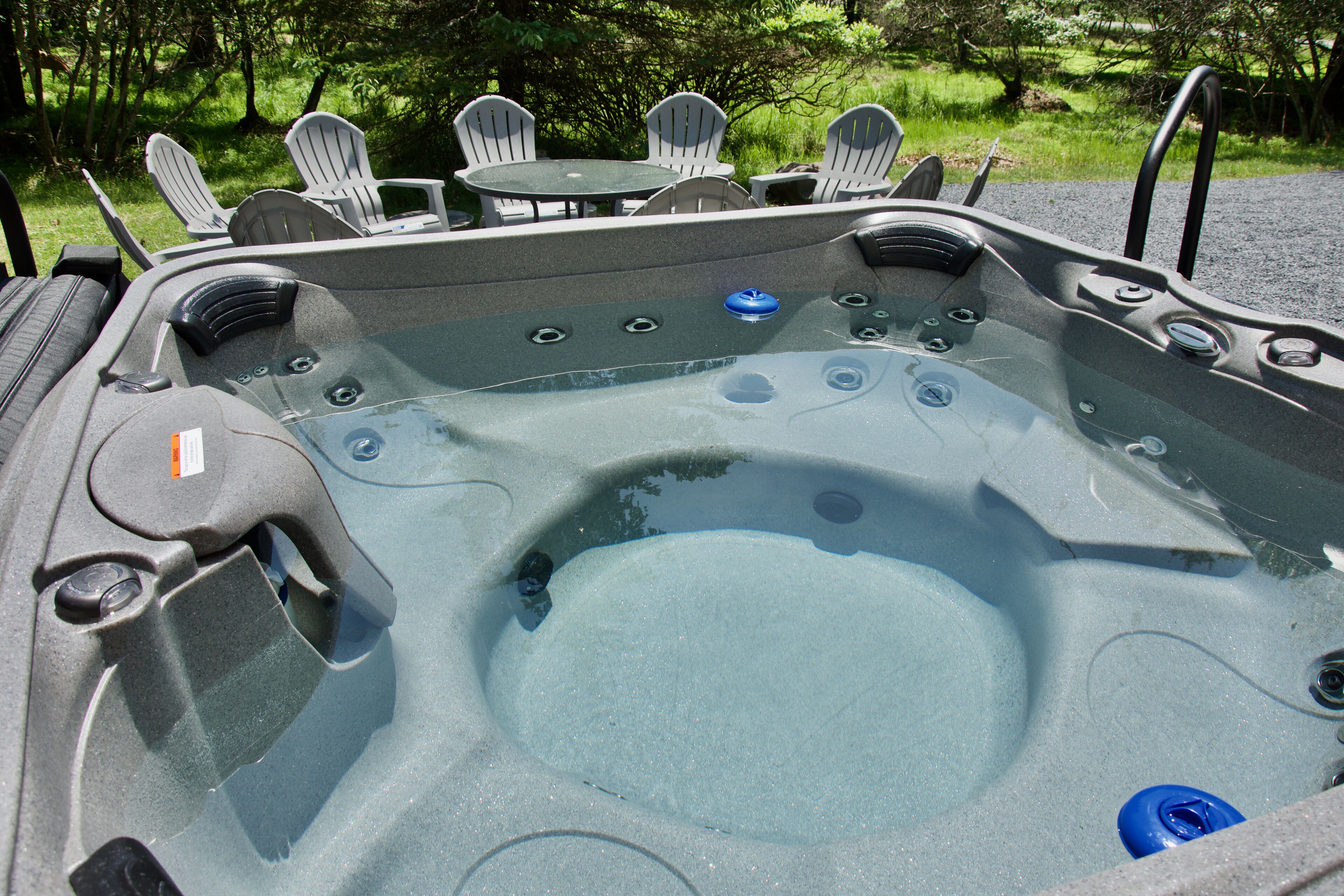 Bain à remous extérieur