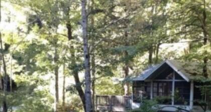 One bedroom cabin in Highlands, NC on a creek close to everything!