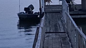 Blick von der Unterkunft