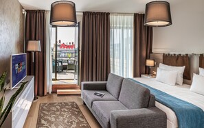 Literie hypoallergénique, coffres-forts dans les chambres