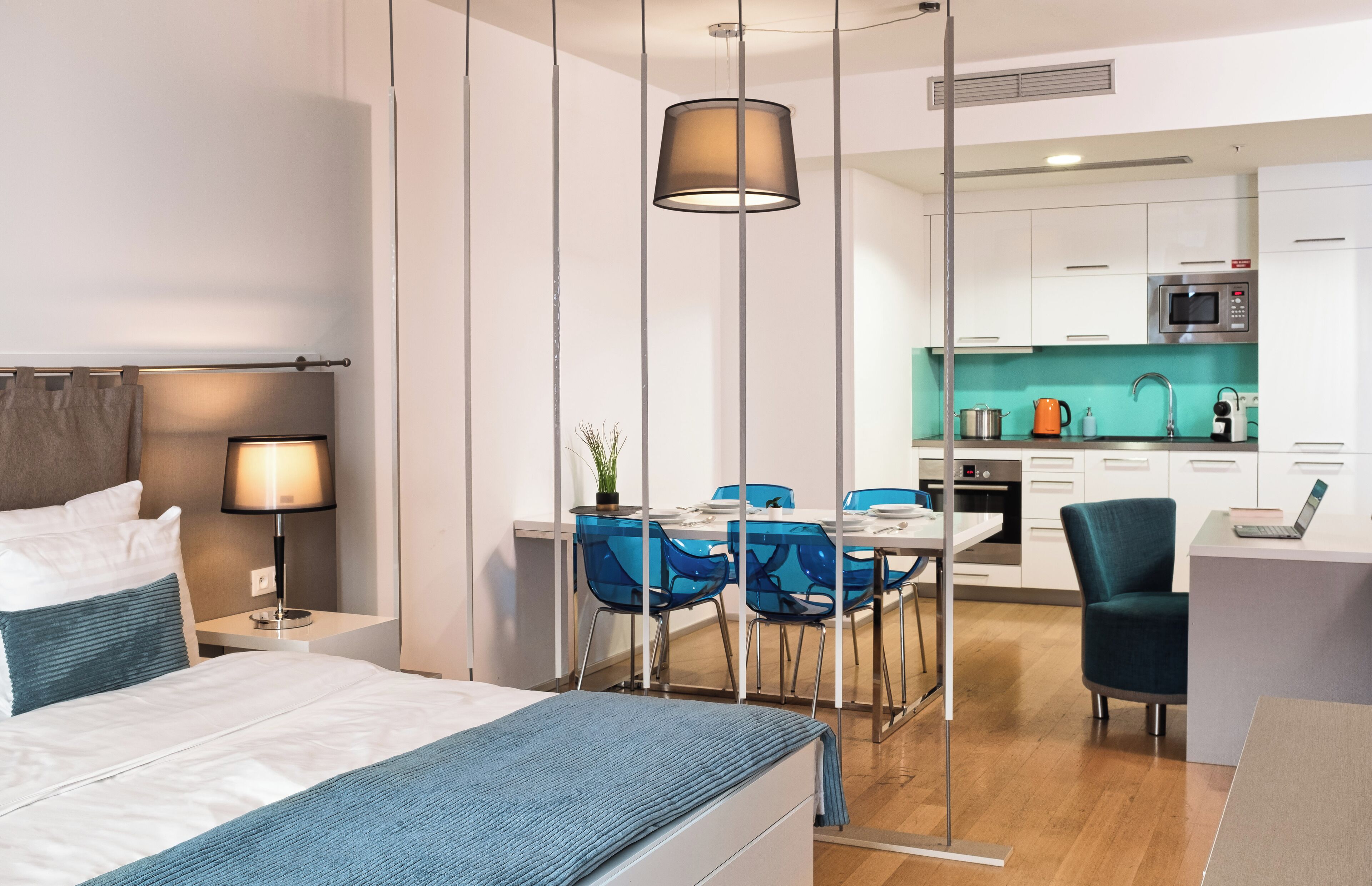 Appartamento, 1 camera da letto | Biancheria da letto ipoallergenica, cassaforte in camera