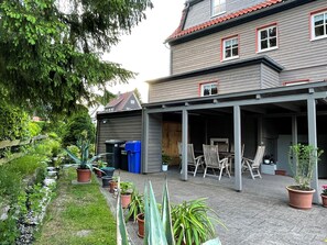 Outdoor dining - Schöne Geräumige Ferienwohnung Nr. 1 - bis 6 Personen (Braunlage)