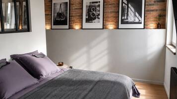 1 chambre, fer et planche à repasser, Wi-Fi gratuit, draps fournis